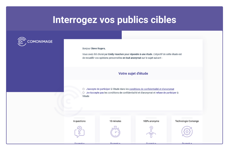 Un module audit Comonimage pour interroger